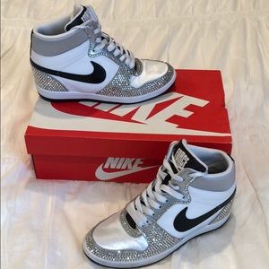 Swarovski Stoned Nike Force Sky High